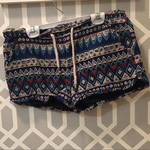 Woman’s boho shorts